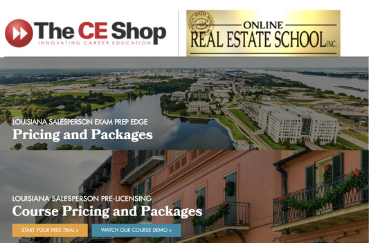 Online Real Estate Classes (Louisiana)