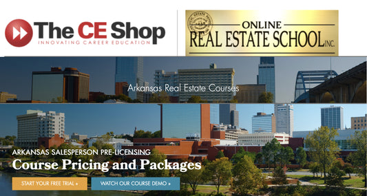 Online Real Estate Classes (Arkansas)