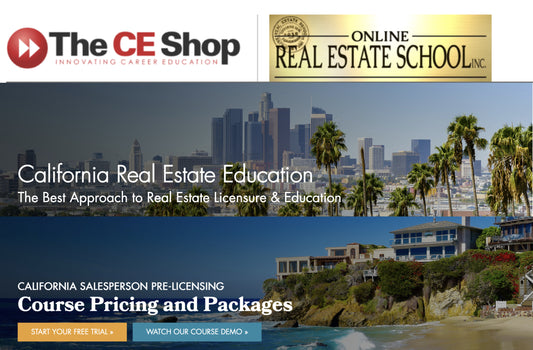 Online Real Estate Classes (California)