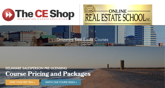Online Real Estate Classes (Delaware)
