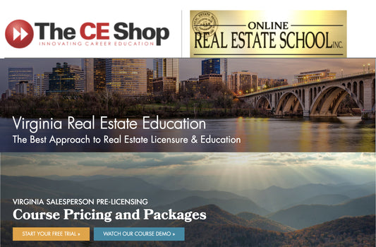 Online Real Estate Classes (Virginia)