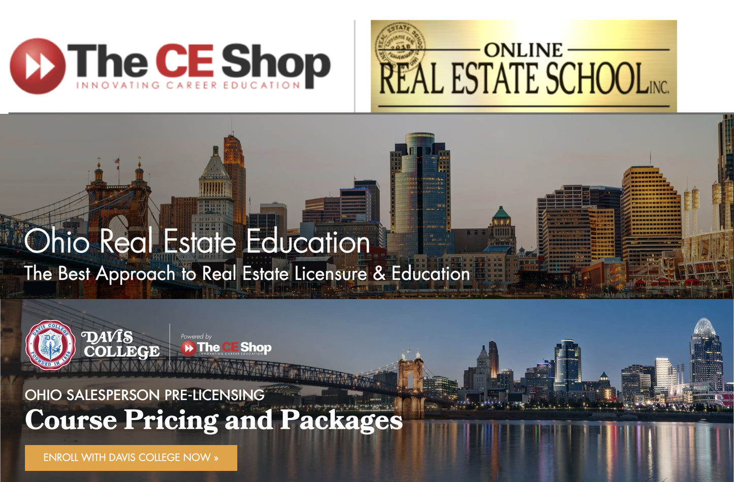 Online Real Estate Classes (Ohio)