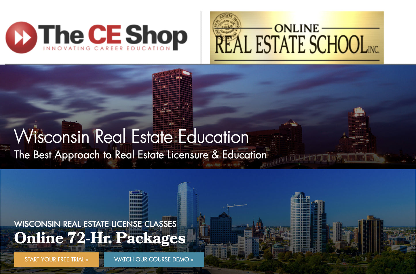 Online Real Estate Classes (Wisconsin)