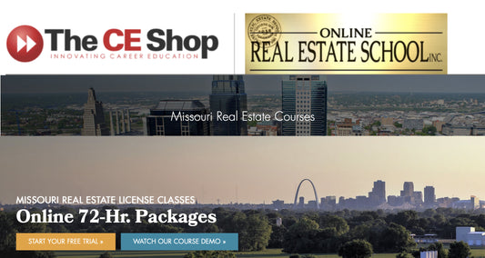 Online Real Estate Classes (Missouri)