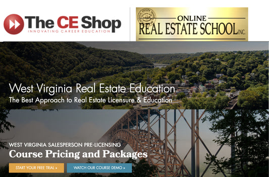 Online Real Estate Classes (West Virginia)