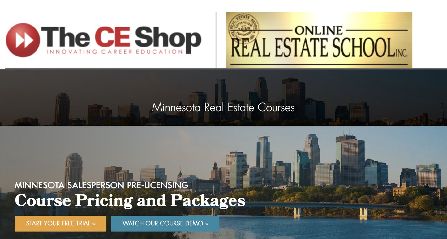 Online Real Estate Classes (Minnesota)